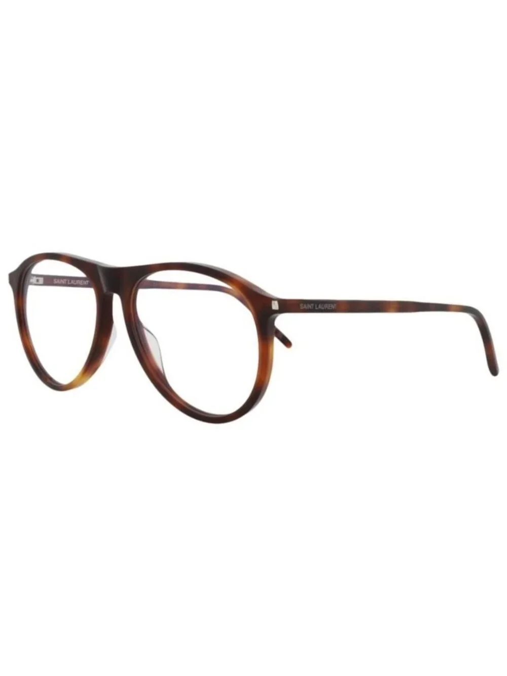 New Saint Laurent Unisex Aviator Havana Havana Transparent Fashion Designer Eyeg